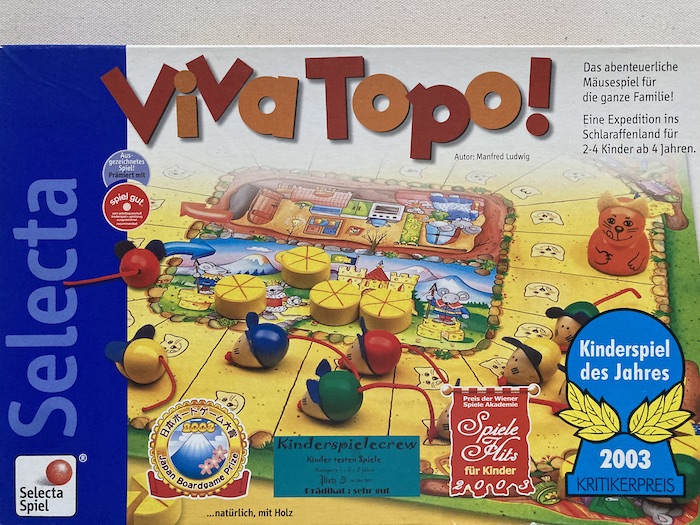 ねことねずみの大レース　vivatopo!　ボードゲーム